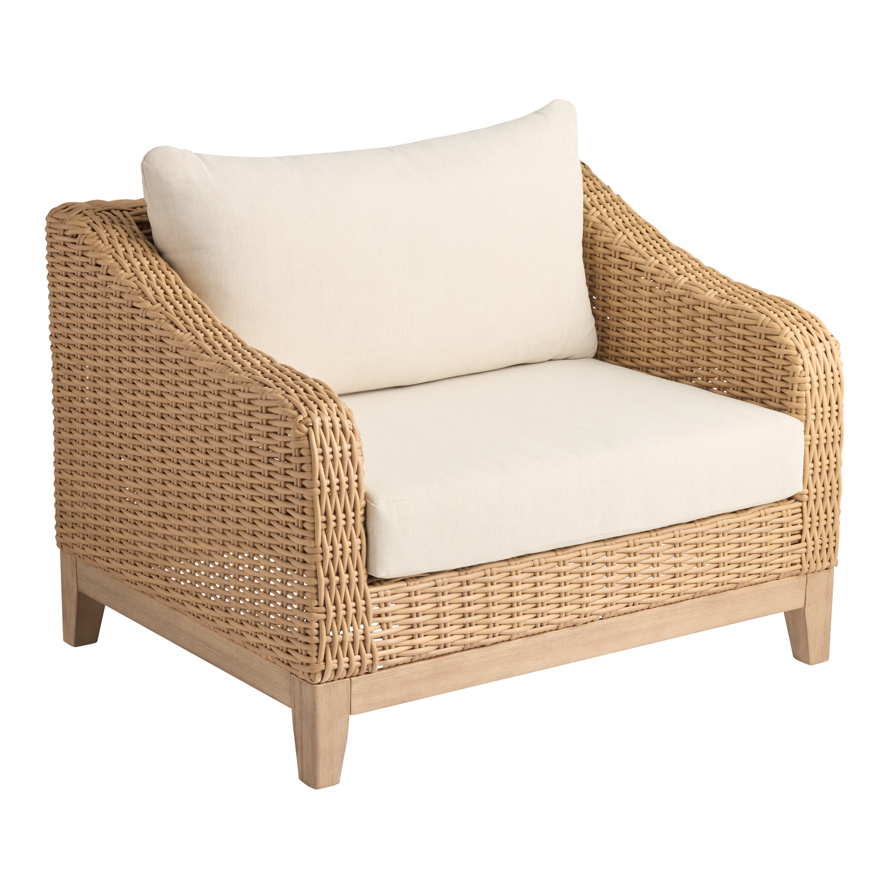 Westerland Oversized All Weather Slope Arm Outdoor Chair | World Market