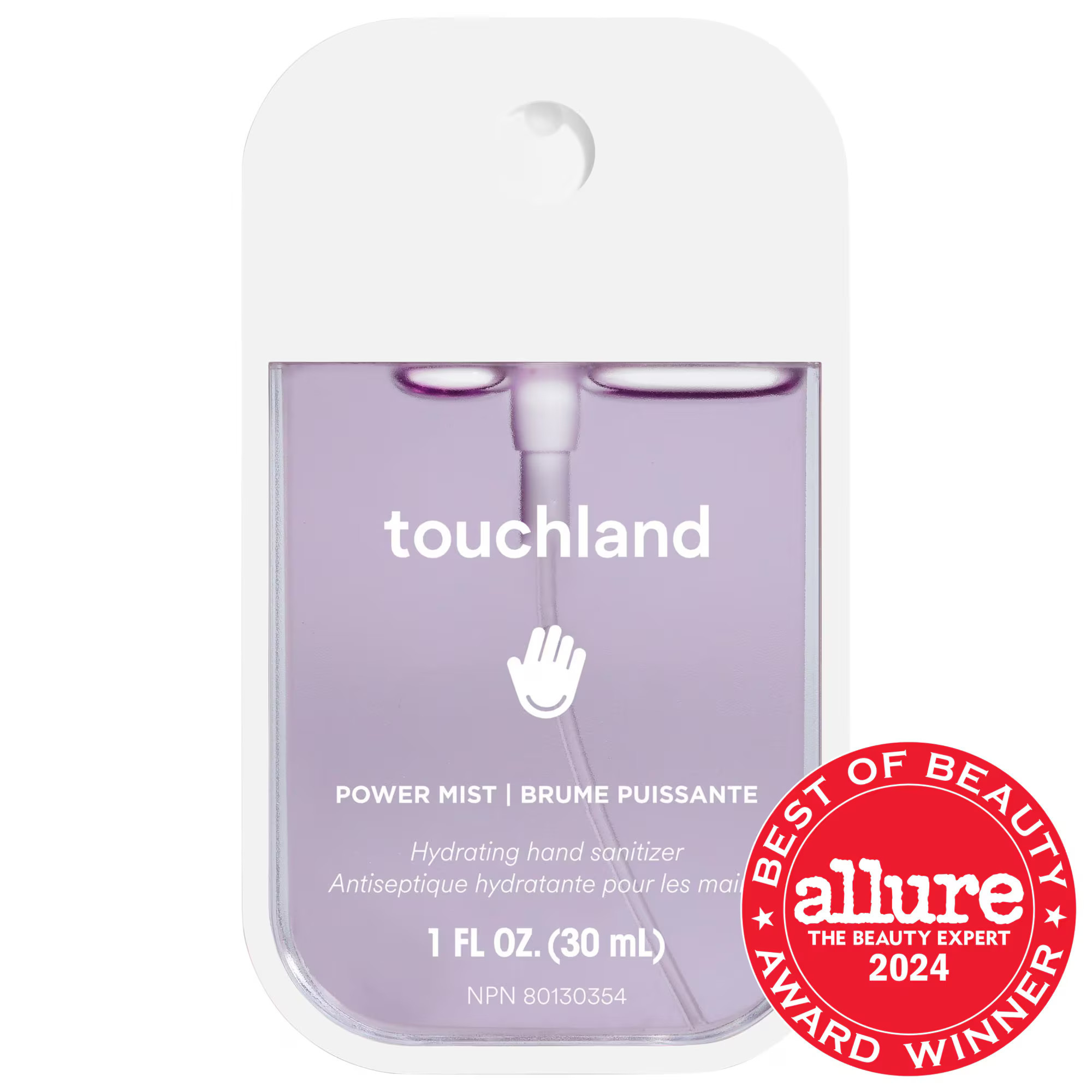 Touchland Power Mist Hydrating Hand Sanitizer Pure Lavender 1 oz / 30 mL | Sephora (CA)