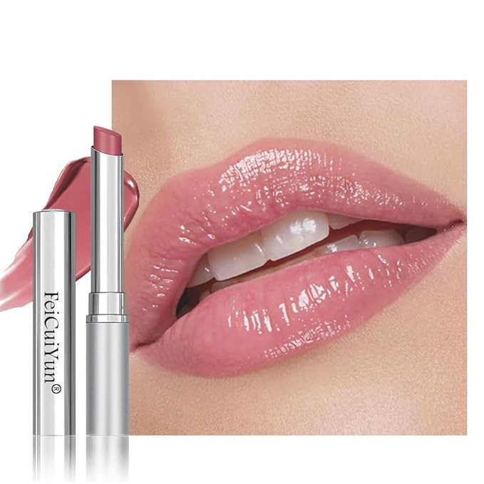 Pink Honey Tinted Lip Balm Lip Gloss Lipstick, Sheer Hydrating Lip Gloss Tint, Moisturizing Lip C... | Amazon (US)