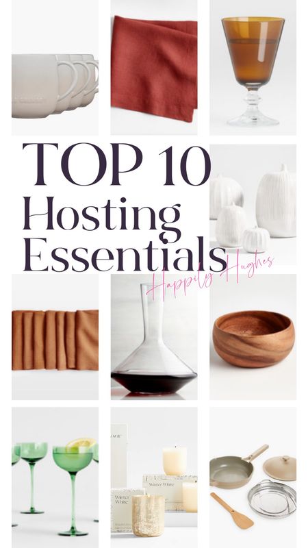 Top 10 hosting essentials 

#LTKHoliday #LTKhome