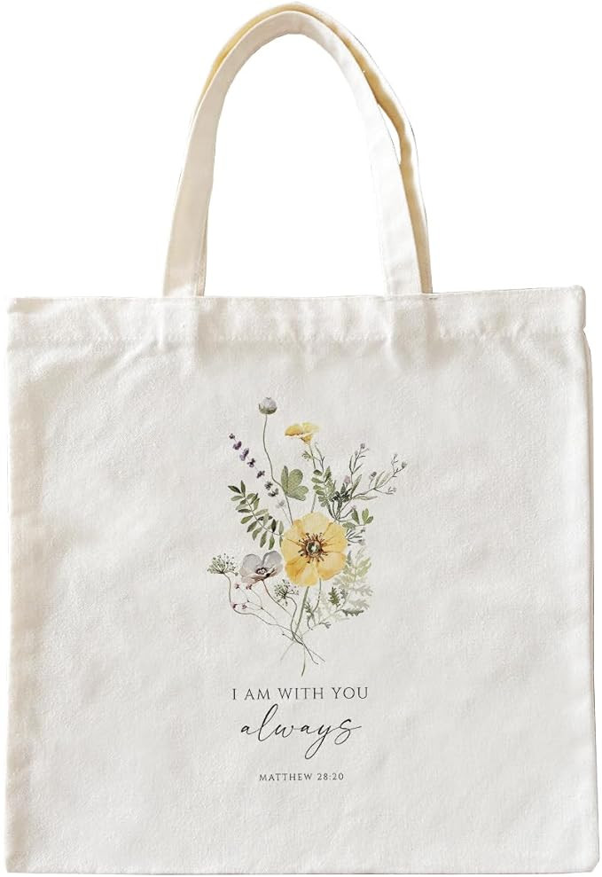 Christian Tote Bag, Christian tote Bag for Women, Bible tote bag, Bible Tote Bags for Women, Fora... | Amazon (US)