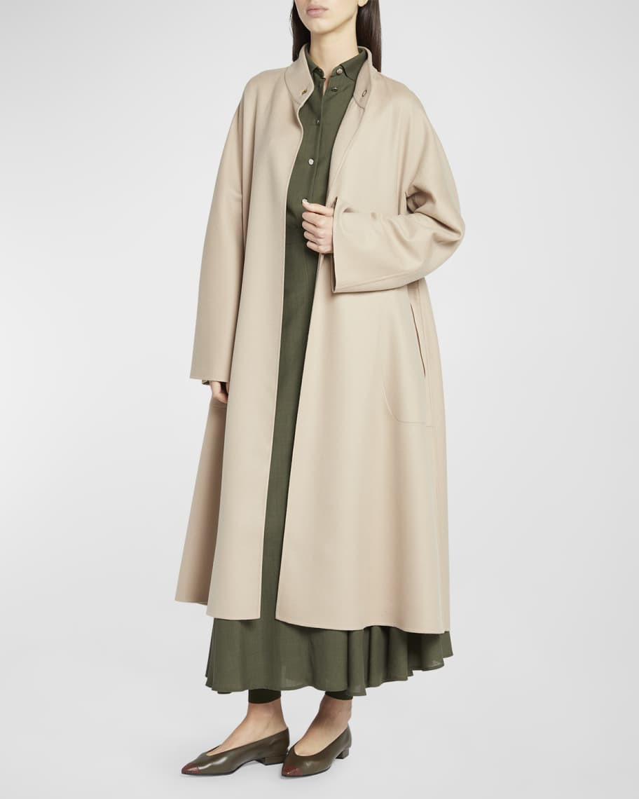 Loro Piana Oversize Trench Coat | Neiman Marcus