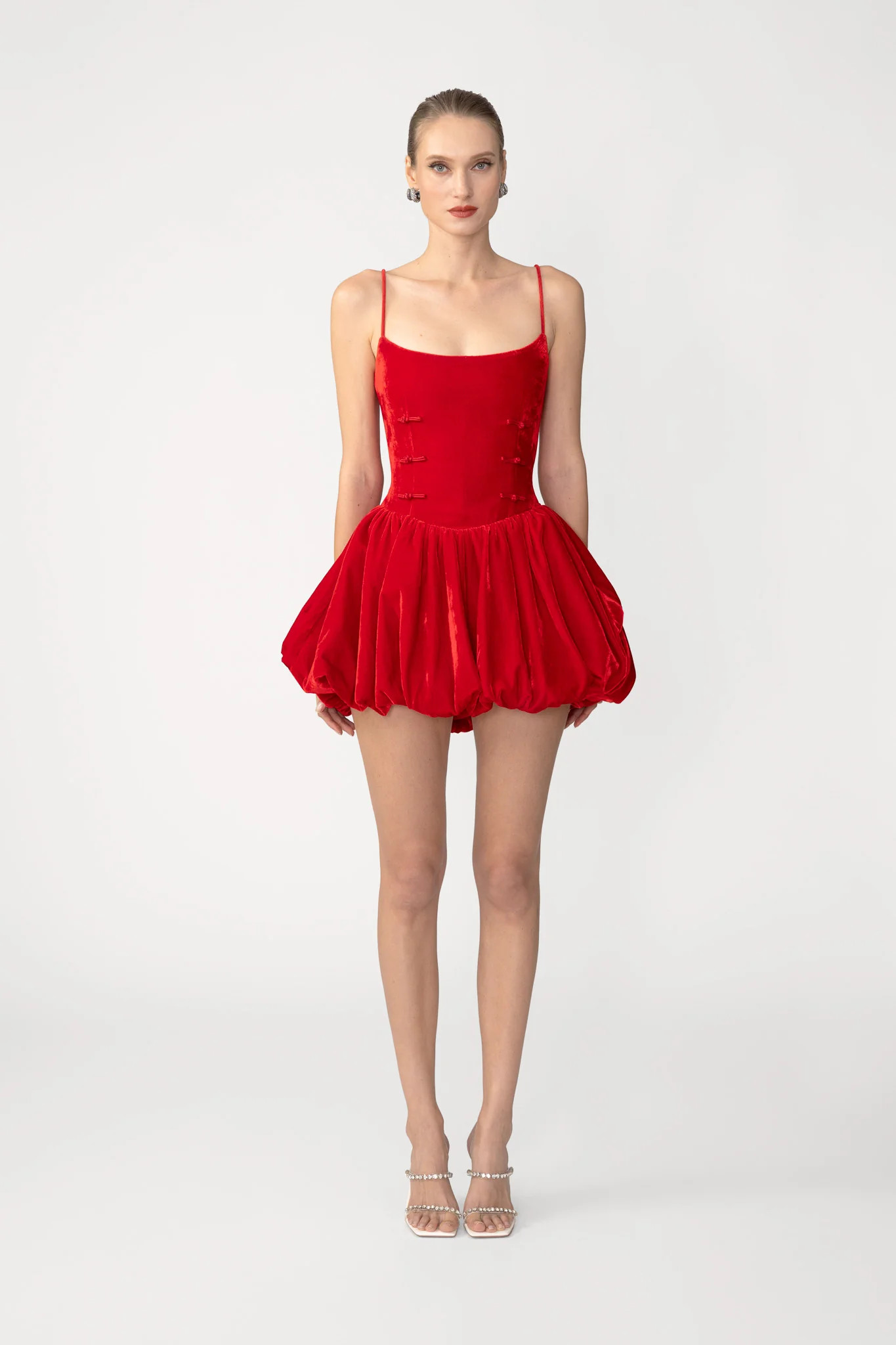 Miley Velvet Mini Dress | Sau Lee