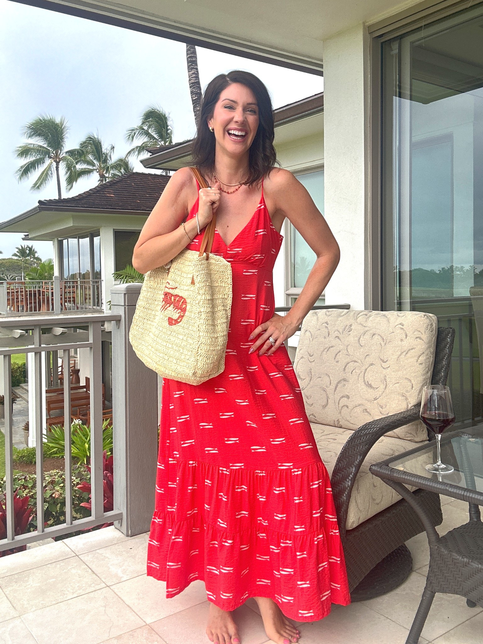 Wearing a size small in the dress. The back is so pretty! 

#LTKStyleTip #LTKTravel #LTKFindsUnder50