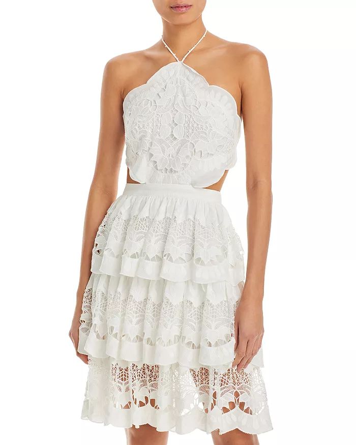 White Richilier Cotton Dress | Bloomingdale's (US)
