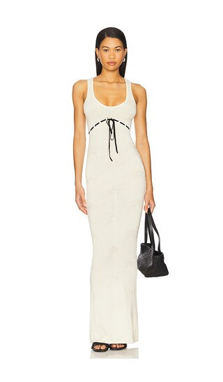 ASTA RESORT x REVOLVE Isadora Maxi Dress in Ivory. - size L | Revolve Clothing (Global)