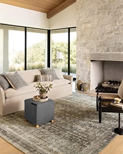 Amber Lewis x Loloi Morgan Collection MOG-02 Navy / Sand, Traditional 7'-3" x 9'-3" Area Rug feat... | Amazon (US)