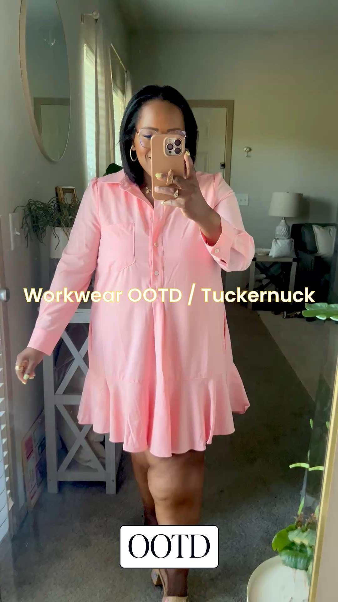 Non scale victory I’m celebrating today! Purchased this Tuckernuck dress a little too small by accident and I can finally wear it! It’s been 7 months since I’ve been on a GLP1 and it’s been life changing! 🤌🏽

This color is sold out but I’m linking the new colors and prints in this dress! Happy shopping! 🛍️ 

#LTKWorkwear #LTKPetite #LTKMidsize