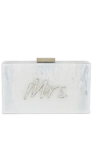 Mrs. Glitter Acrylic Pod in Silver | Revolve Clothing (Global)