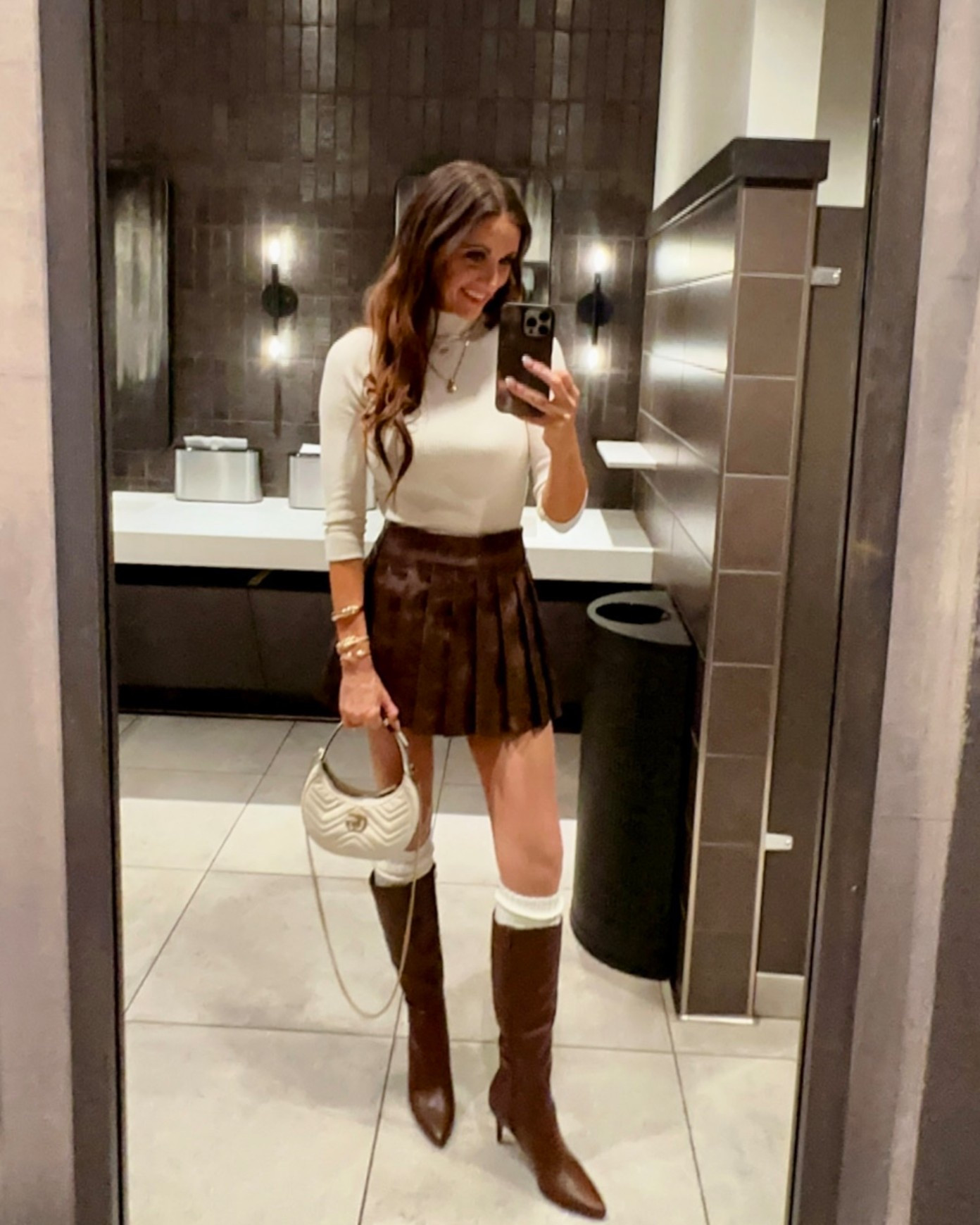 Black Friday sale on this bestselling leather pleated skort 🤎

#LTKHoliday #LTKCyberWeek #LTKFindsUnder50