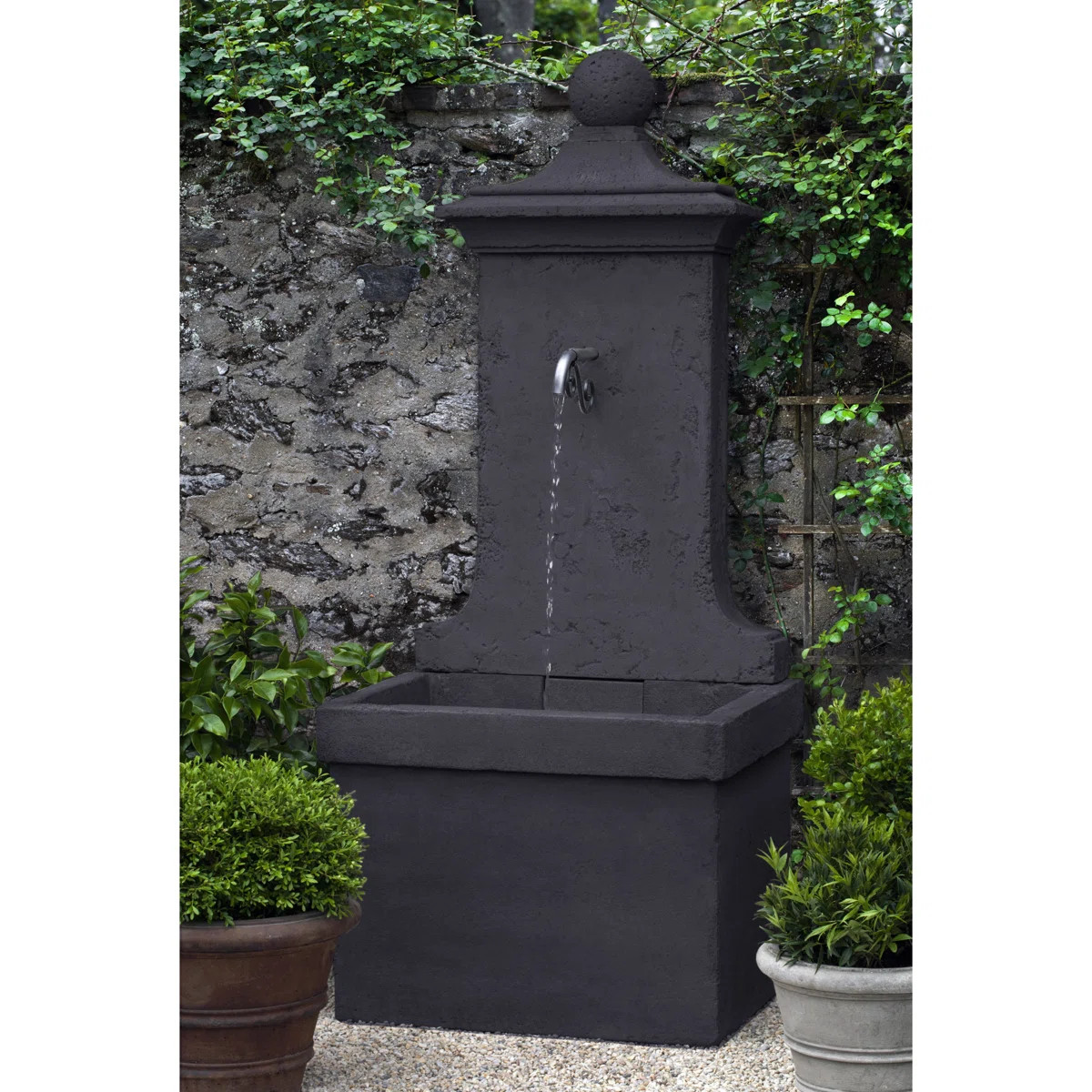 Vence Hand Crafted Weather Resistant Column Fountain | Wayfair North America