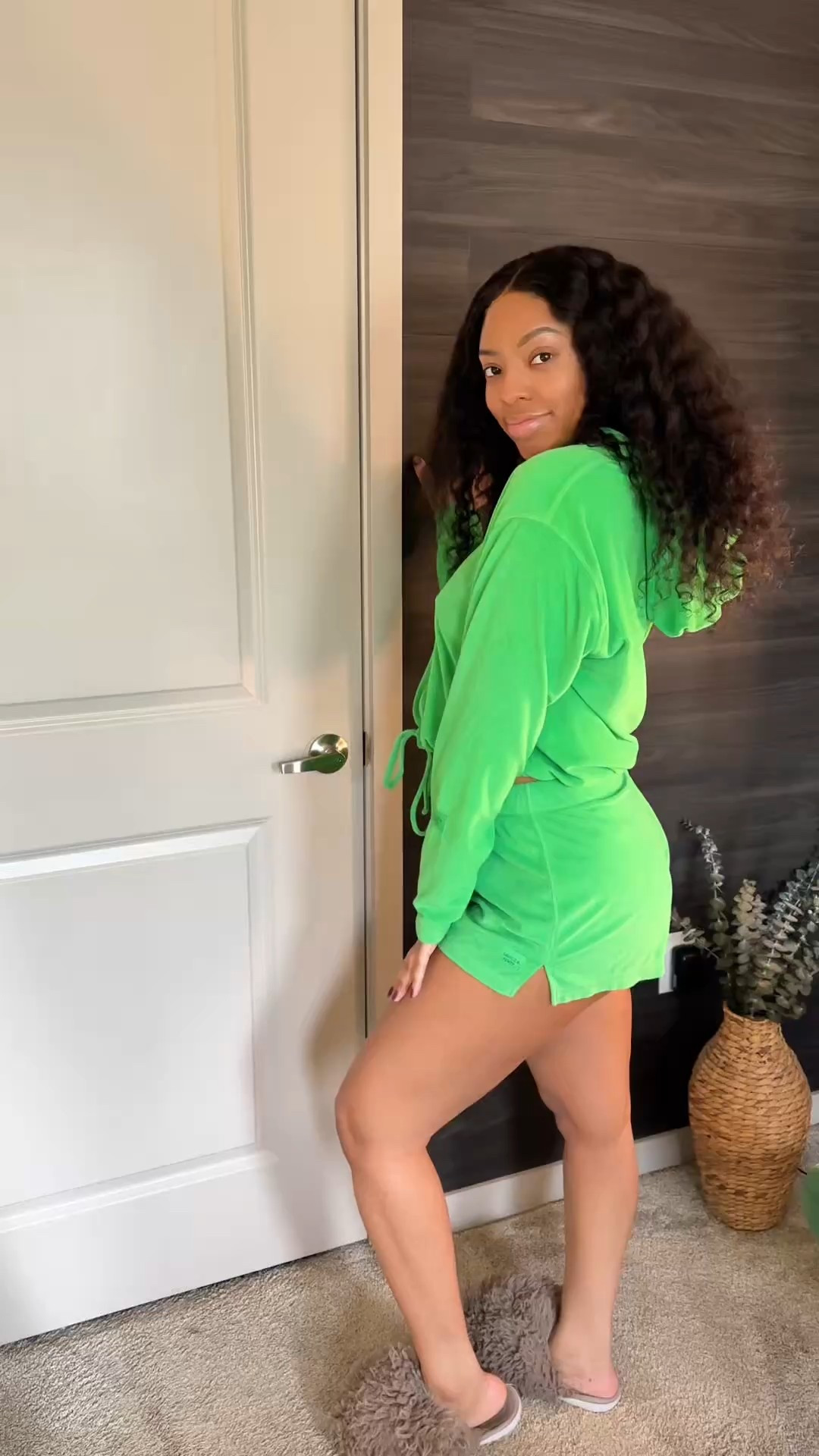 Spending the morning with me in my @savagexfenty Terry Ease Pullover Hoodie and Short Set in Pure Green 💚 

This 2-piece lounge set is perfect for those relaxed summer mornings when comfort is everything!

If you don’t know me, Hi. I’m Kan and I’m a Lifestyle/Beauty Influencer and a Nurse Practitioner. I share beauty + lifestyle + nursing insights. Follow me for more @noteasilybrokan_ 

🔑: spend the morning with me, morning vlogs, vlog, morning routine, loungewear, loungewear set, Savage X Fenty

#️⃣:  #SavageXAmbassador #FeelsLikeSummer #SummerDaze #SavageXFenty #SavageXFentyAmbassador #Loungewear #LoungewearSets #SpendTheMorningWithMe #MorningVlogs #MorningRoutine #Vlog

#LTKStyleTip #LTKActive #LTKSummerEdit