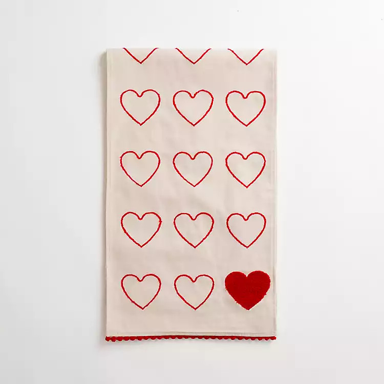 New! Full Heart Table Runner | Kirkland's Home