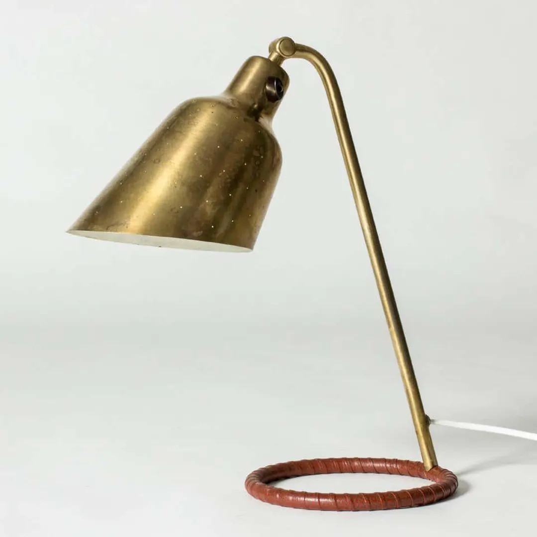 Mid-century Italian Raw Brass Table Lamp 1950s Desk Lighting - Etsy | Etsy (US)