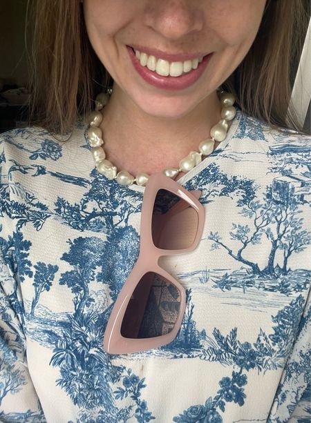 Summer accessories ✨ this (faux) baroque Pearl necklace is under $80 and these pink cat eye sunglasses are an under $15 amazon find! 


#LTKSeasonal #LTKfindsunder50 #LTKfindsunder100