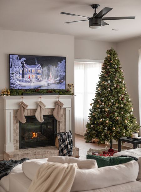 Christmas decor ideas, living room Christmas decor, Christmas mantle, Christmas tree

#LTKSeasonal #LTKhome #LTKHoliday