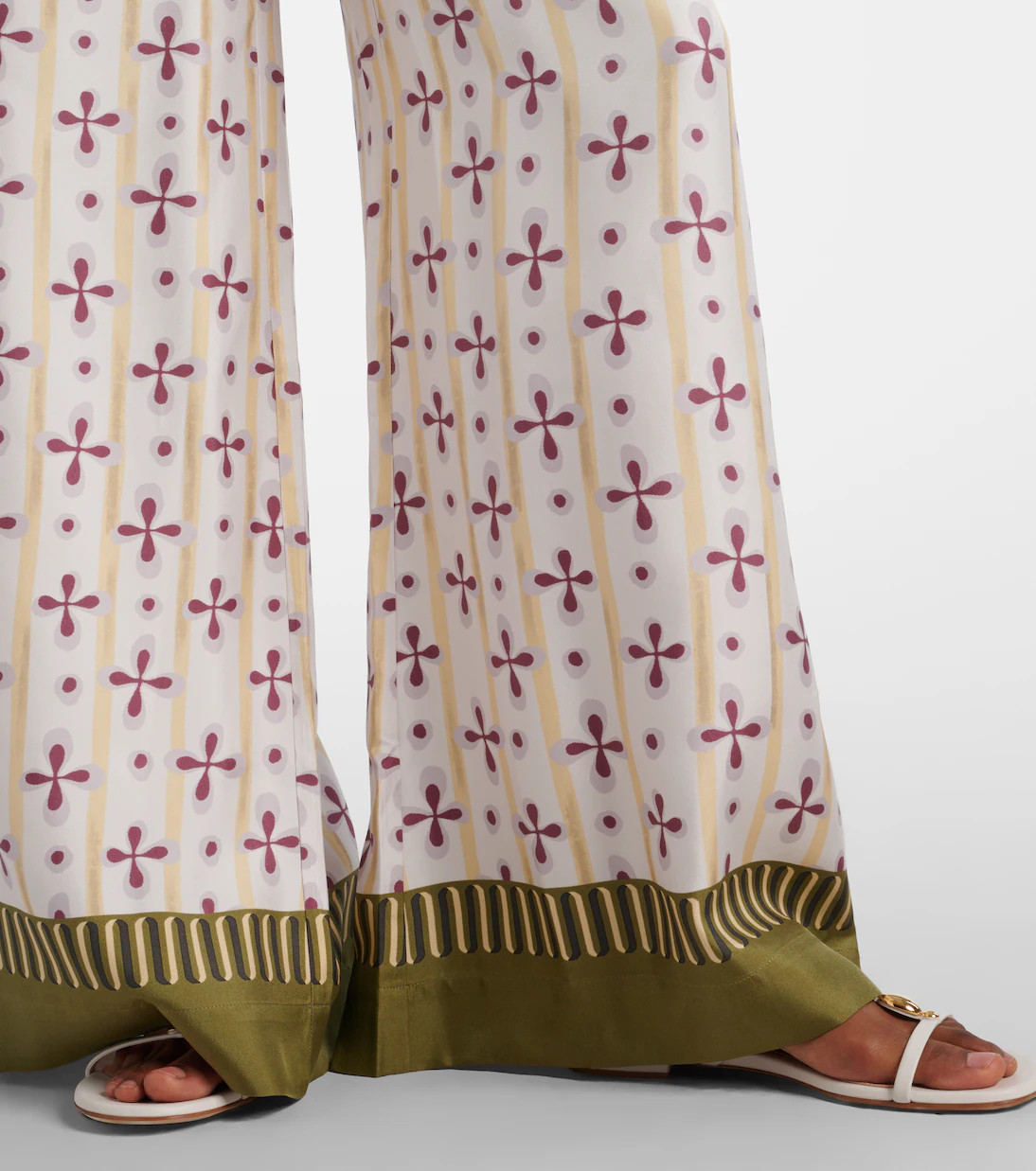 Eclipse Placée silk palazzo pants | Mytheresa (US/CA)