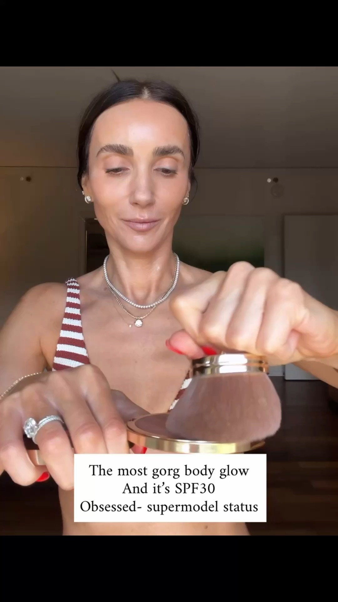 This SPF body glow gives your skin the prettiest sun kissed sheen while protecting it with SPF 30. It’s my favorite for beach days and vacations when I want that healthy, glowy look without feeling heavy or greasy.

SPF body glow, Body shimmer, SPF 30 sunscreen, Glowing skin, Beach beauty, Vacation beauty essentials, Summer skincare, Body sunscreen, Bronzed glow, Beauty must haves, annabrstyle

#LTKBeauty #LTKTravel #LTKSeasonal