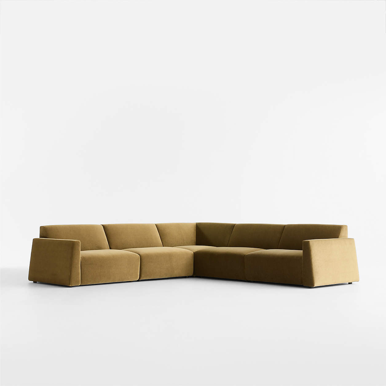 Eero Modular 5-Piece L-Shaped Sectional Sofa by Jeremiah Brent | Crate & Barrel | Crate & Barrel