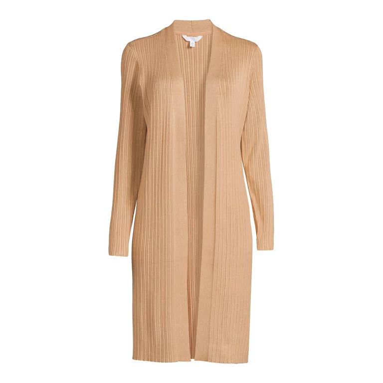 Time and Tru Women’s Ribbed Duster | Walmart (US)