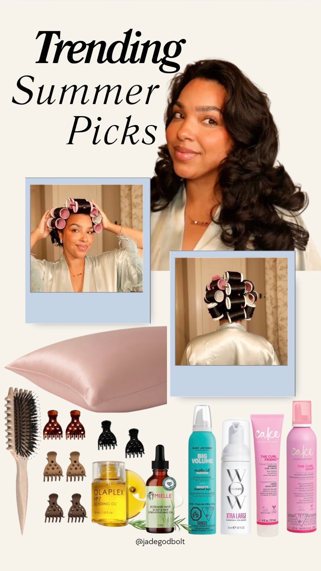 Trending Summer picks from Amazon! 

Silk pillow case, curl styling mouse, hair brush, hair oil

#LTKmomlife #LTKselfcare #LTKBeauty