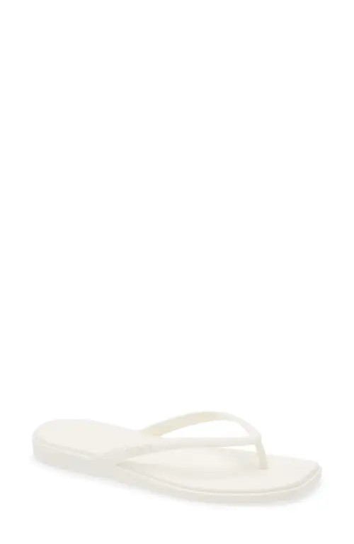 CROCS Miami Flip Flop in Chalk at Nordstrom, Size 10 | Nordstrom