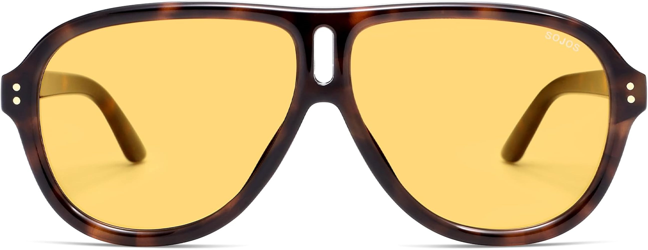 SOJOS Retro Oversized Polarized Aviator Sunglasses for Women Men, 70s 80s Trendy UV400 Shades SJ2... | Amazon (US)