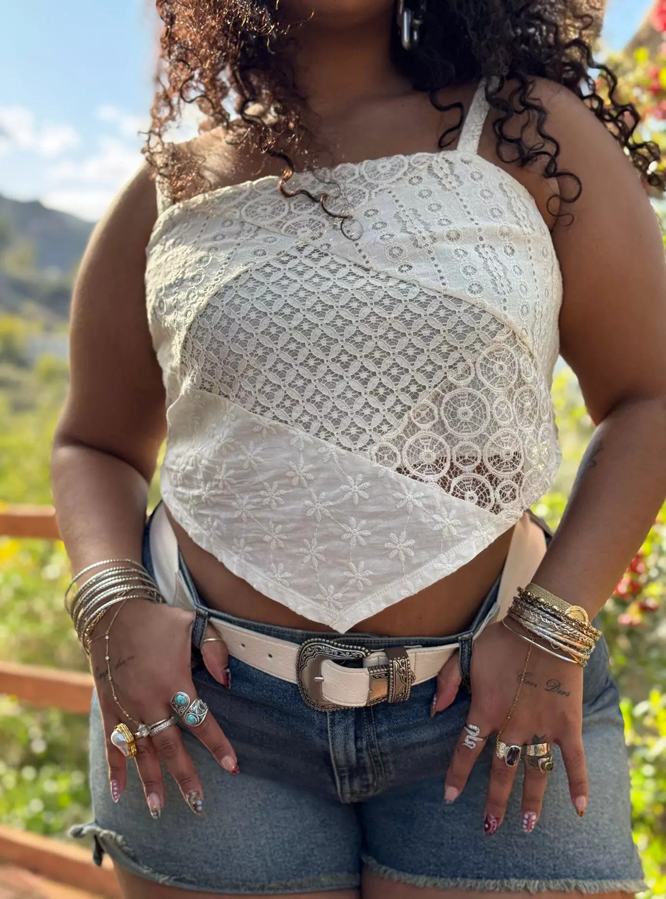 Festi Handkerchief Crop Cami | Torrid (US & Canada)