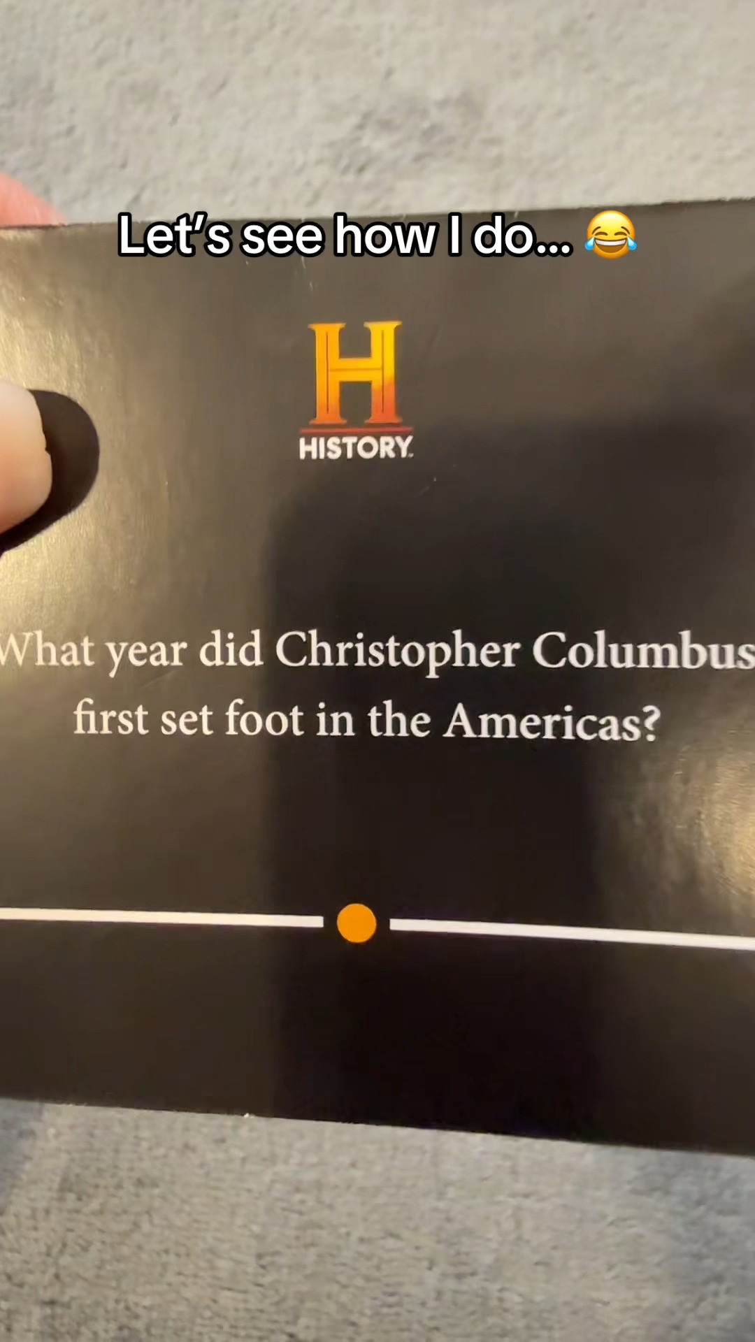 A fun way to practice what you know and learn something new.

The History Channel 2-in-1 Trivia Game is perfect for family game night, teens, adults, and anyone who loves testing their general knowledge. With fun facts, timelines, and trivia questions, it makes learning feel like friendly competition.

#Trivia #Game #knowledge #history 

 #LTKdayinmylife #LTKstorytime #LTKU