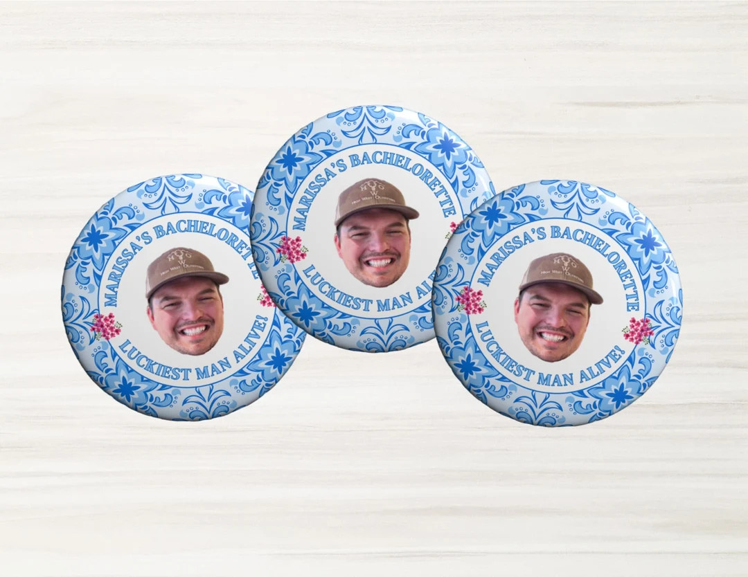 Mamma Mia Bachelorette, Bachelorette Buttons, Disco Bachelorette, Bachelorette Party Pins, Bachel... | Etsy (US)