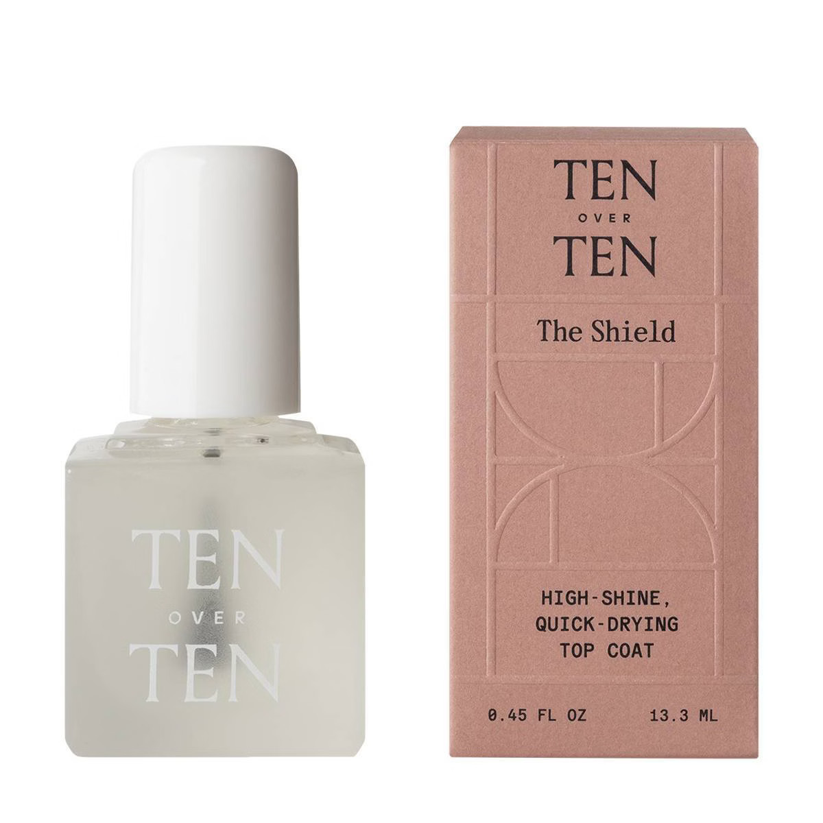 tenoverten The Shield High Shine Protective Top Coat - 0.45 fl oz | Target