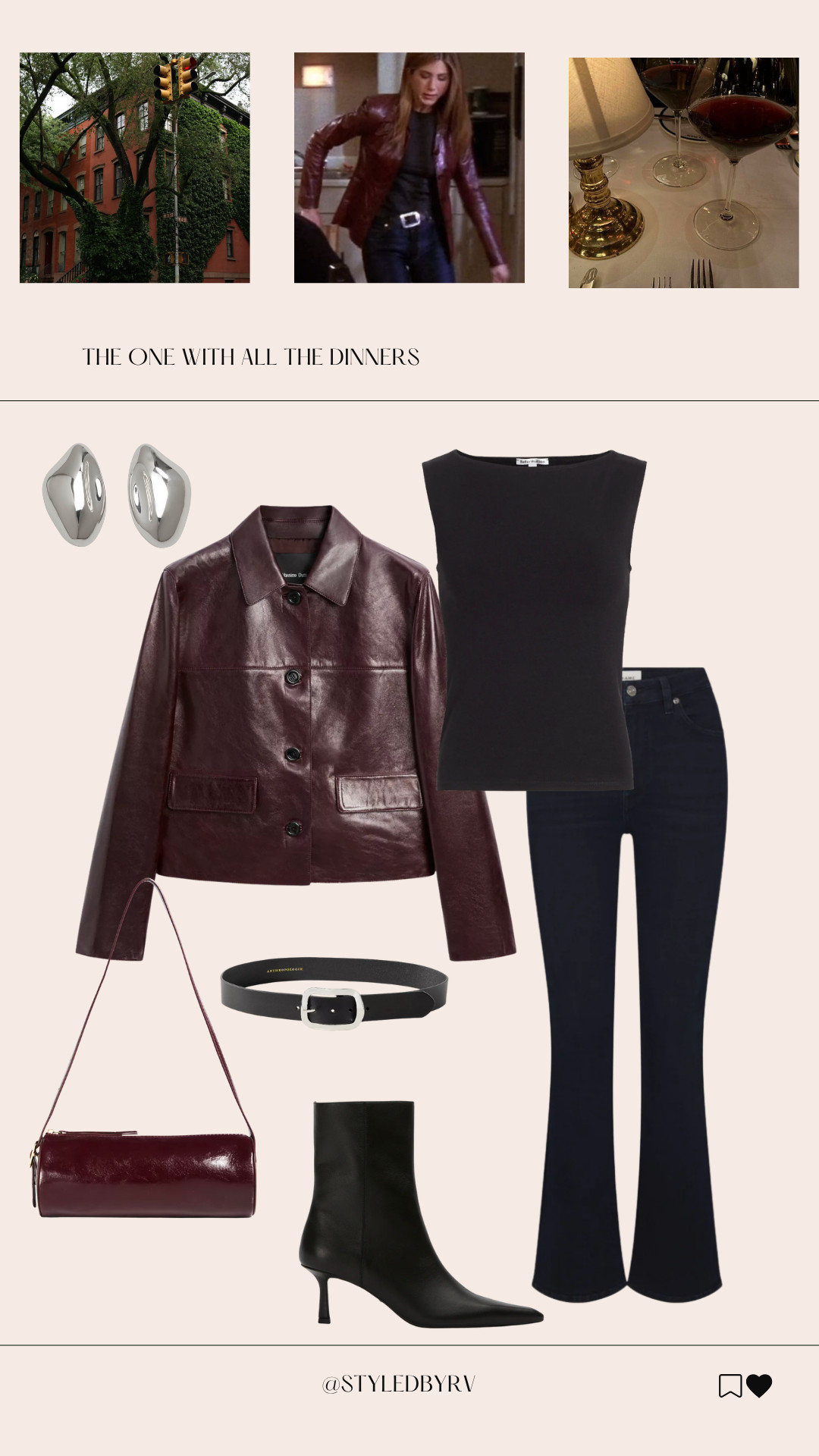 Rachel Green Inspired Look: Dinner Date Night 🍷🍴🕯️✨  

 #LTKStyleTip #LTKShoeCrush #LTKItBag