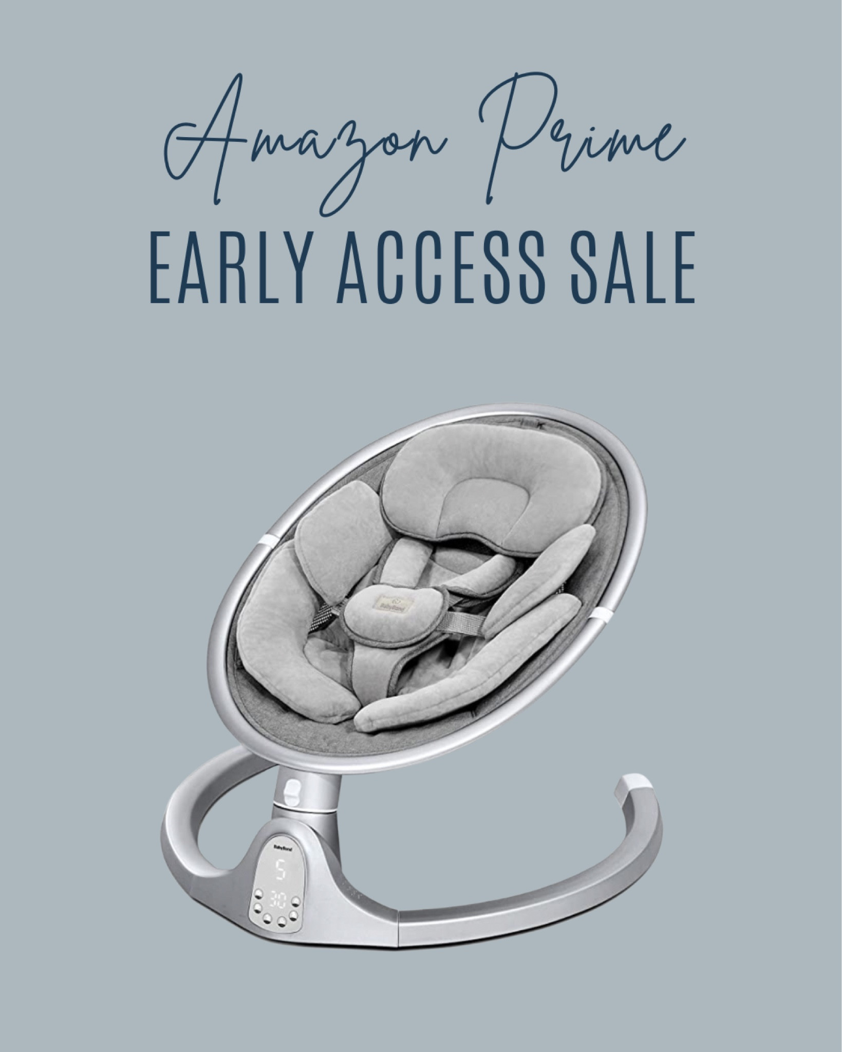 Baby swing on sale on Amazon prime early access sale

#LTKsalealert #LTKbaby #LTKunder50