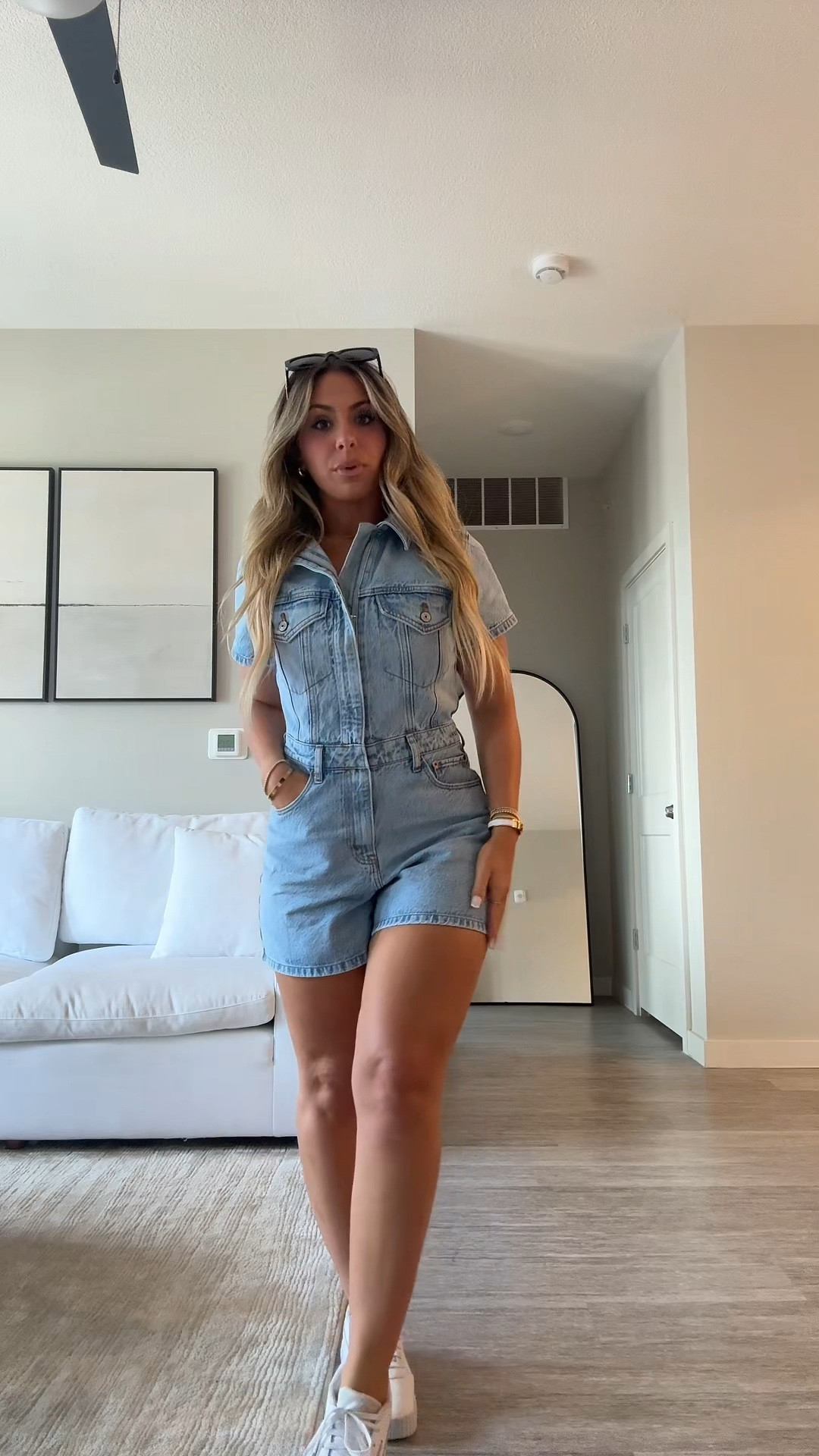 fit check 🤍 wearing size S in this Abercrombie romper! 



#LTKSeasonal #LTKVideo #LTKStyleTip