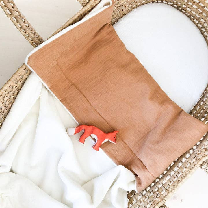 Caramel Double Gauze Blanket | LIV & Company