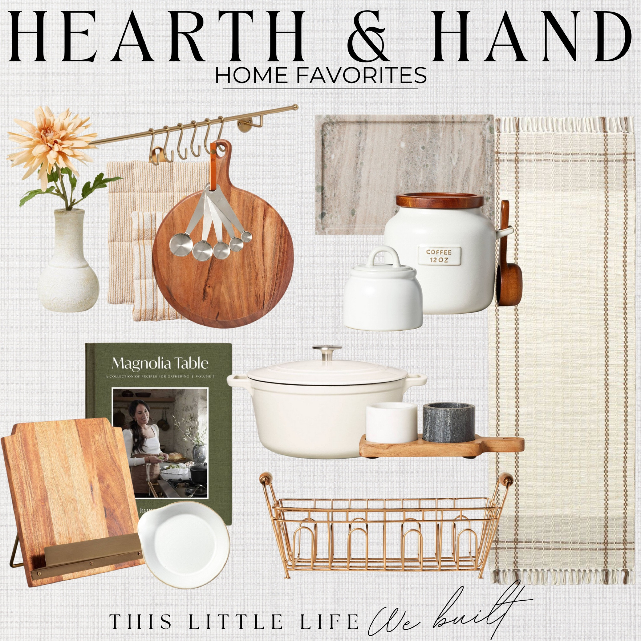 Hearth and Hand / Target Hearth and Hand / Hearth and Hand Kitchen / Aesthetic Kitchen / Kitchen Containers / Magnolia Home / Kitchen Linens/ Dinnerware / Cookware / Kitchen Storage / Bathroom Decor / Bathroom hardware / 

#LTKhome #LTKSeasonal #LTKstyletip