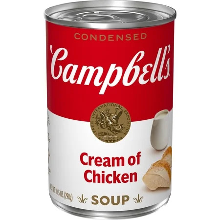 Campbell's Condensed Cream of Chicken Soup, 10.5 oz Can | Walmart (US)
