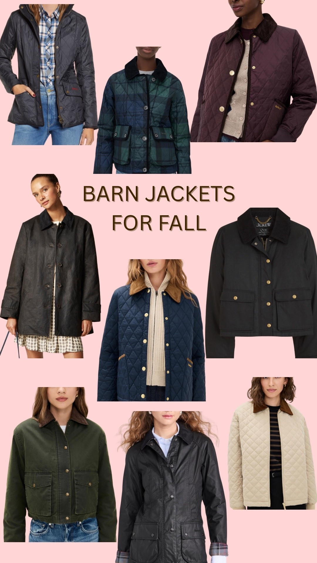 Round up of Barn jackets for Fall


#LTKSeasonal #LTKOver40