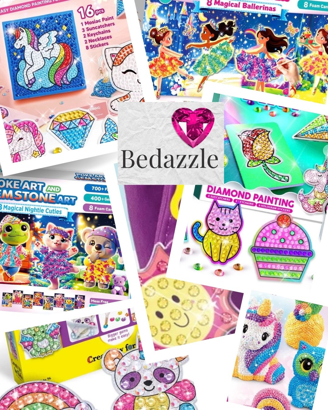 90s kids, remember when bedazzling was a personality trait? 💎😂

These bedazzle art kits for kids are basically our childhood craft table, but with fewer rhinestones permanently attached to the furniture.

A nostalgic kids craft kit that lets them get creative, make sparkly art, and discover the joy of decorating literally everything. ✨

#LTKmomlife #LTKdayinmylife #LTKKids