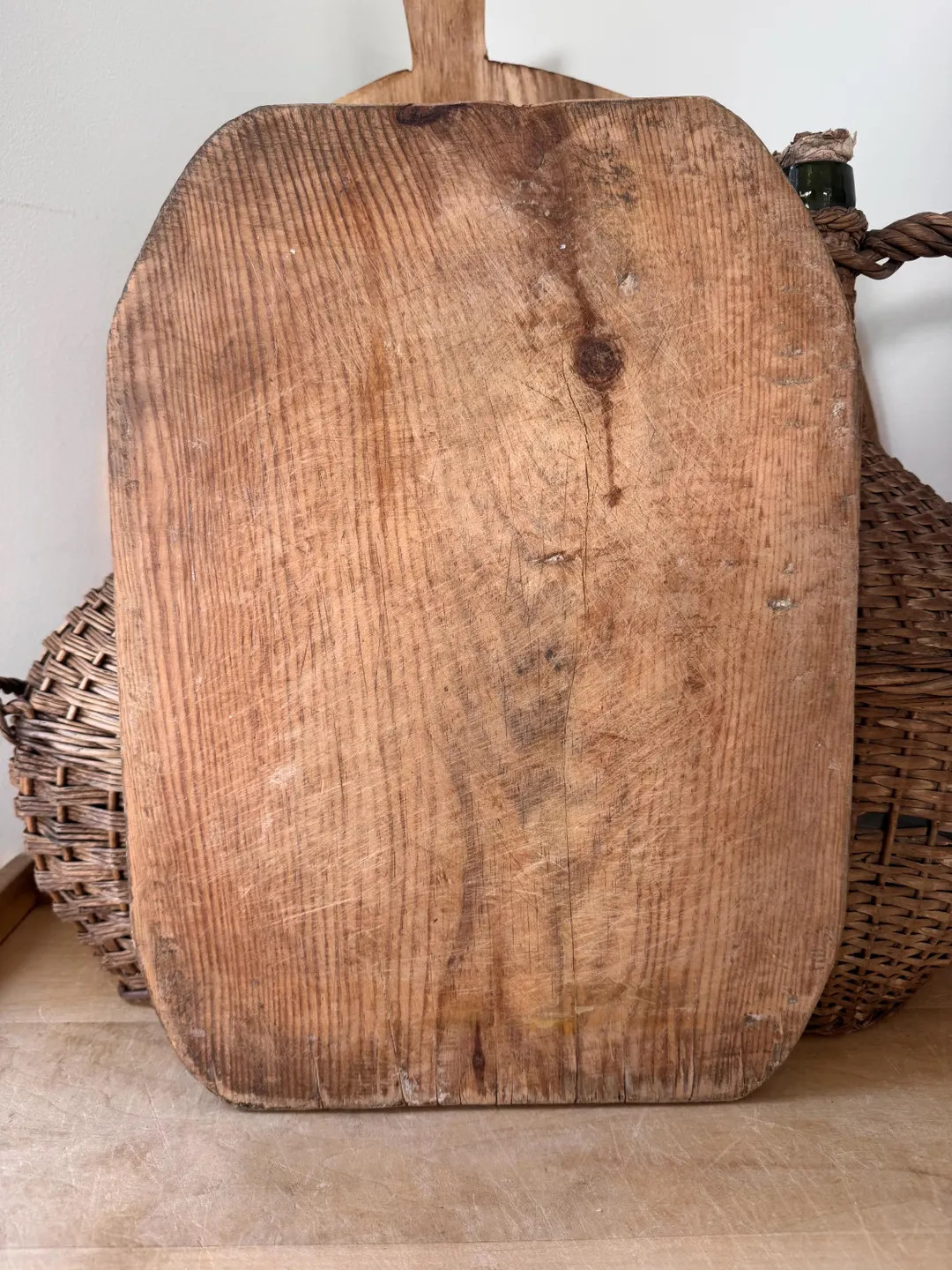 Antique French Wooden Bread Board | Rustic Kitchen Decor - Etsy | Etsy (US)