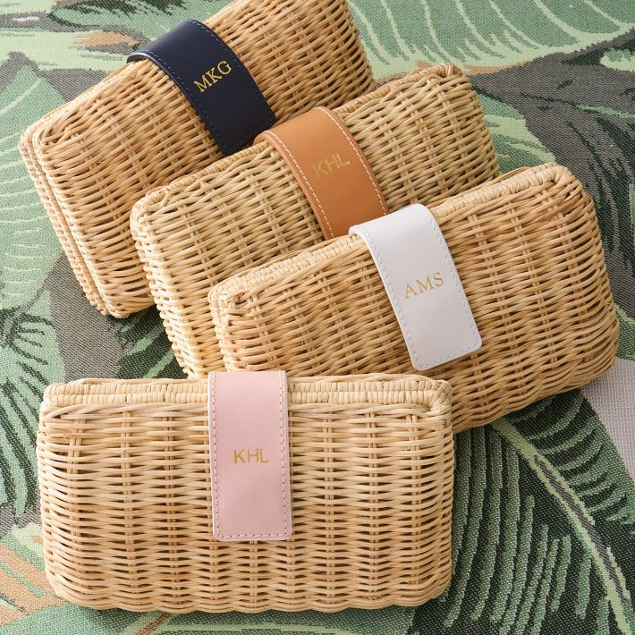 Isla Wicker Clutch | Mark and Graham