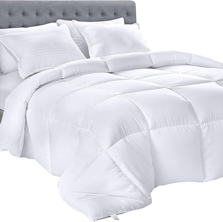 Utopia Bedding All Season Comforter - Ultra Soft Down Alternative Comforter - Plush Siliconized F... | Amazon (CA)