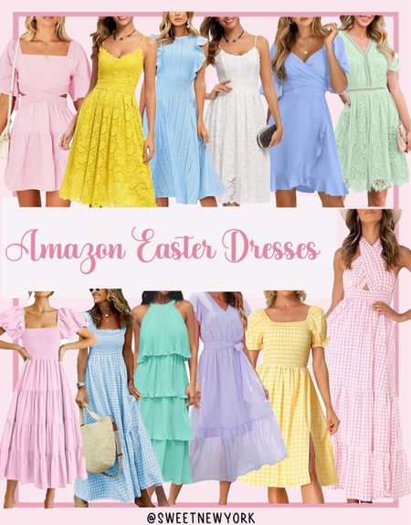 Amazon Easter Dresses, Easter outfit ideas

#LTKfindsunder50 #LTKstyletip #LTKSeasonal