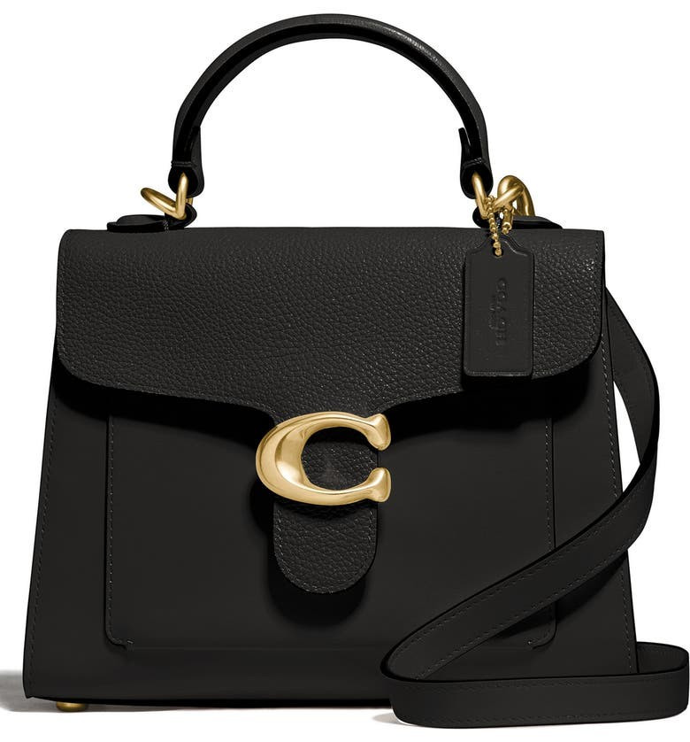 Tabby Mixed Leather Top Handle Bag | Nordstrom