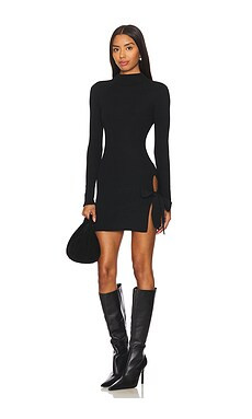 Camila Coelho Yvonne Mini Dress in Black from Revolve.com | Revolve Clothing (Global)