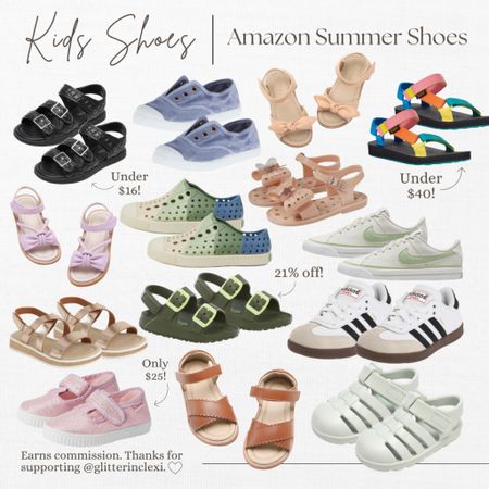 Kids summer shoes from Amazon! 

#LTKkids #LTKshoecrush #LTKsalealert