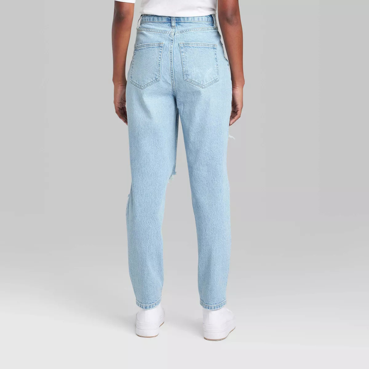 Women's Super-High Rise Curvy Tapered Jeans - Wild Fable™ Light Wash | Target