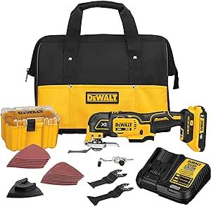 DEWALT 20V MAX XR Multi-Tool Kit, Oscillating Tool, 6-Speed, Quick Blade Change for Multi-Tool Ne... | Amazon (US)