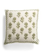22x22 Outdoor Floral Pillow | TJ Maxx
