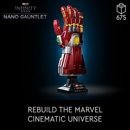 LEGO Marvel Nano Gauntlet 76223 Iron Man Building Set for Adults (680 Pieces) | Amazon (US)